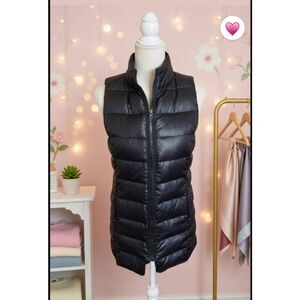 Roots Canada duck down and feathers black  puffer vest xs